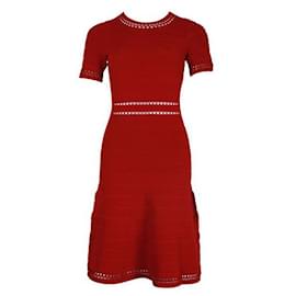 Sandro-Mini vestido rojo-Roja