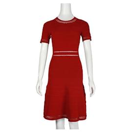 Sandro-Mini vestido rojo-Roja
