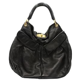 Miu Miu-Black calf leather Shoulder Bag-Black