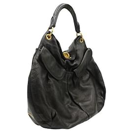 Miu Miu-Black calf leather Shoulder Bag-Black