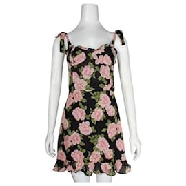 Reformation-Reformation Mini vestido de verão com estampa floral-Outro