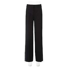 Victoria Beckham-Pantalones de rayas laterales de Victoria Beckham-Negro