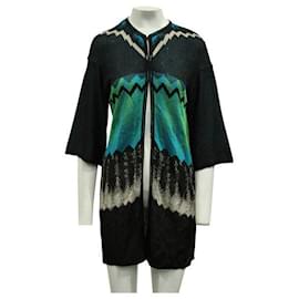 Missoni-Missoni Multicolor Long Sleeve Knit Cardigan-Multiple colors