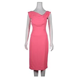 Autre Marque-Black Halo Pink Maxi Dress-Pink