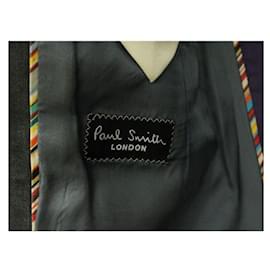 Autre Marque-Contemporary Designer Paul Smith Grey Jacket-Grey
