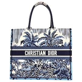 Christian Dior-Borsa tote Dior Book 42-Blu