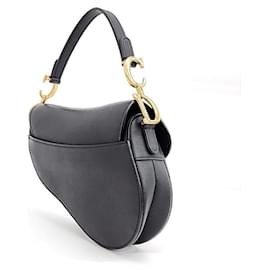 Christian Dior-Dior Mini Saddle Bag-Black