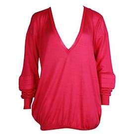 Stella Mc Cartney-Stella Mccartney Pink Oversized Sweater-Pink