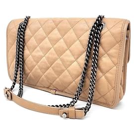 Chanel-Chanel  Flap Chain Bag-Beige