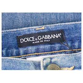 Dolce & Gabbana-Dolce & Gabbana Azul Clássico 16 Jeans-Azul