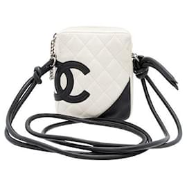 Chanel-Bolsa acolchoada Chanel Cambon Cross Body-Preto