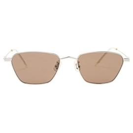 Autre Marque-Contemporary Designer Bowly Square-Frame Sunglasses-Brown
