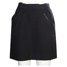 Chloé-CHLOÉ Black Skirt-Black