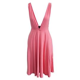 Reformation-REFORMATION Maxi Pink Dress with Pockets-Pink