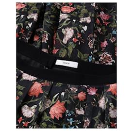 Erdem-Erdem Floral Print Maxi Flared Skirt-Other