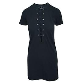 Reformation-REFORMATION Black Mini Dress-Black