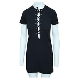 Reformation-REFORMATION Black Mini Dress-Black