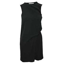 Acne-Acne Studios Draped Black Dress-Black