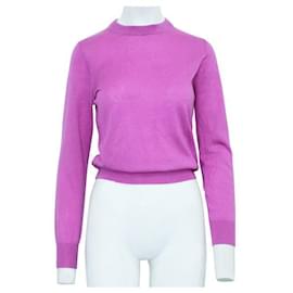Zimmermann-Zimmermann Vibrant Pink Cashmere Sweater-Pink