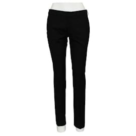 Saint Laurent-Pantalones negros elegantes-Negro