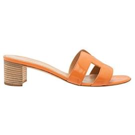 Hermès-Sandalo Hermes Oasis-Arancione