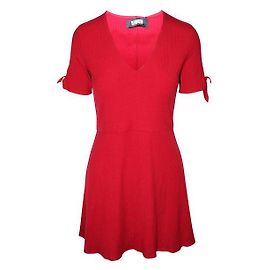 Reformation Mini vestido rojo Reforma Roja
