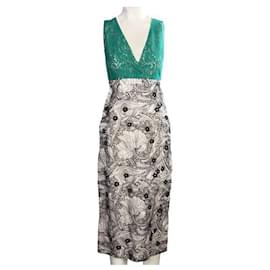 Autre Marque-N.21 Lace Maxi Dress-Green