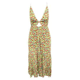 Reformation-REFORMATION Floral Print Beach Dress-Other