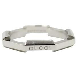 Gucci-white gold ring-Silvery
