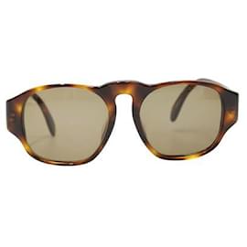Chanel-occhiali da sole tartarugati-Marrone