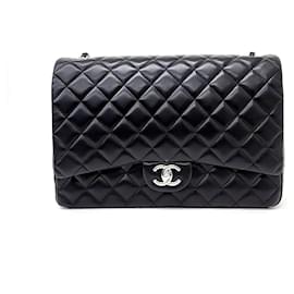 Chanel-Chanel Classico Maxi-Nero