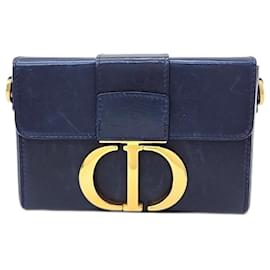 Dior-Borsa Dior Montaigne-Blu navy