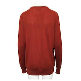Autre Marque-CONTEMPORARY DESIGNER Brown Wool Sweater-Brown