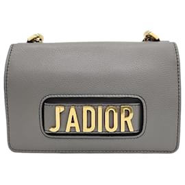 Dior-Dior J'Adior Überschlagtasche-Grau