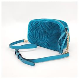 Gucci-Bolso bandolera Marmont de terciopelo Gucci (447632)-Otro