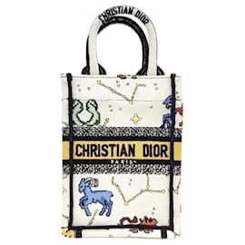 Christian Dior-Christian Dior Book Tote Mini sac pour téléphone-Multicolore