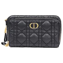 Christian Dior-Borsa a tracolla foderata Dior Caro-Nero