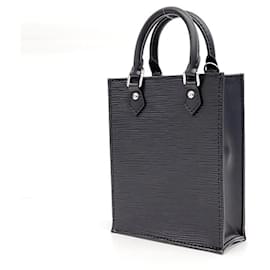 Louis Vuitton-Louis Vuitton Epi Petite Sac Plat M69441-Negro