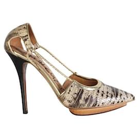 Lanvin-LANVIN 2012 Été Pumps-Beige