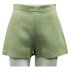 Valentino-Valentino Light Green Shorts-Green