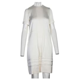 Céline-Vestido de seda Celine-Crudo