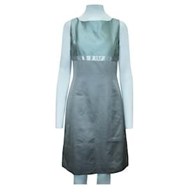 Givenchy-Givenchy Vintage Silver Dress-Metallic