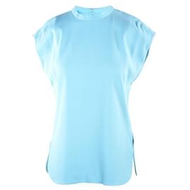 Balenciaga-Top strutturato BALENCIAGA celeste-Blu