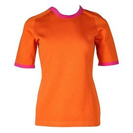 Thierry Mugler Mugler Top Stretch Laranja e Rosa Laranja