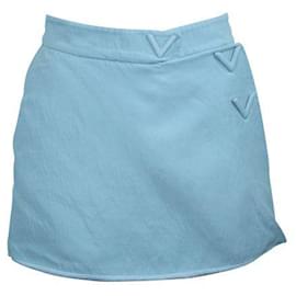 Valentino-Falda pantalón Valentino azul claro-Azul