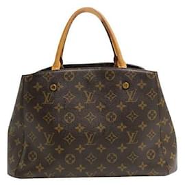 Louis Vuitton-Louis Vuitton The Montaigne MM Shoulder Bag-Brown