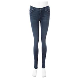 Autre Marque-ZEITGENÖSSISCHE DESIGNER-Jeans mit geradem Bein-Blau