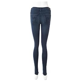 Autre Marque-DESIGNER CONTEMPORÂNEO Jeans de perna reta-Azul
