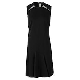 Stella Mc Cartney-Stella Mccartney Black A-Line Dress-Black
