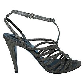 Escarpins Bally SnakesKin Marron